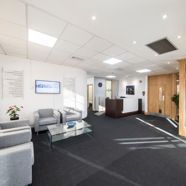 Reception area at Broadway, Regus in Amersham