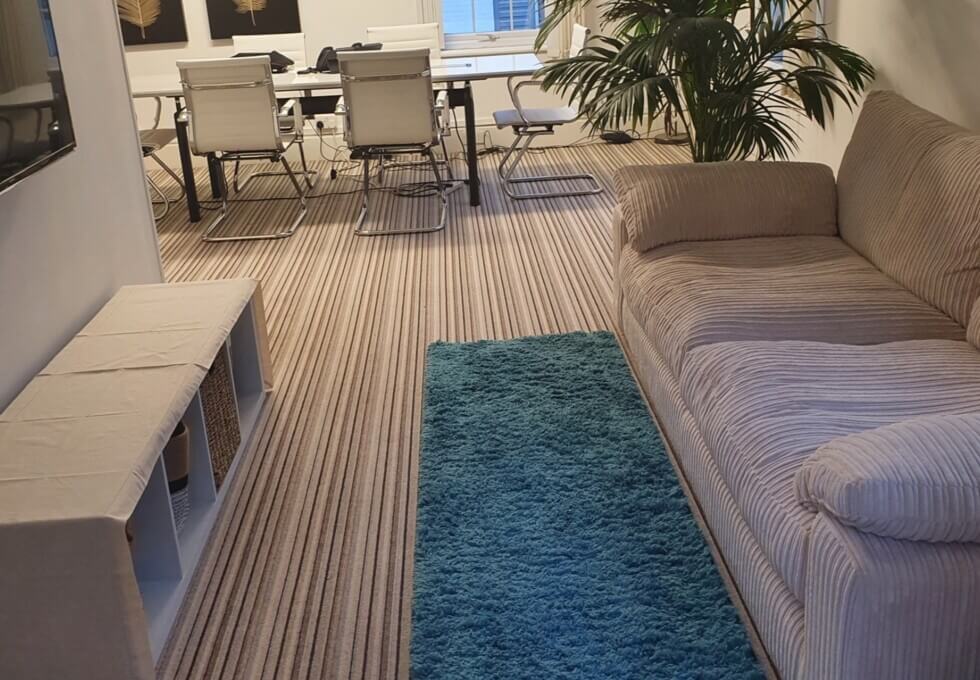 Breakout area at Crossways, AJ Business Centres in Ascot