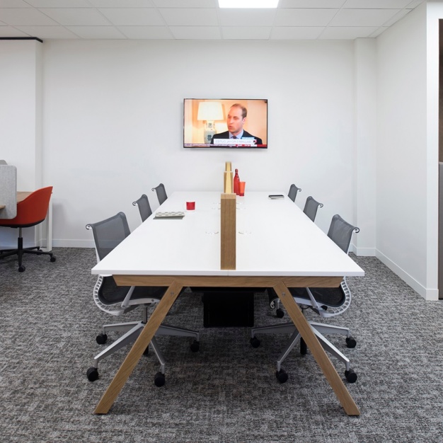 The communal space at Park Street, Regus in Ashford
