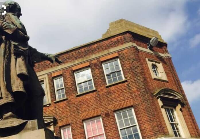 Building external for Market Square, Point of Difference Workspace Ltd, Aylesbury