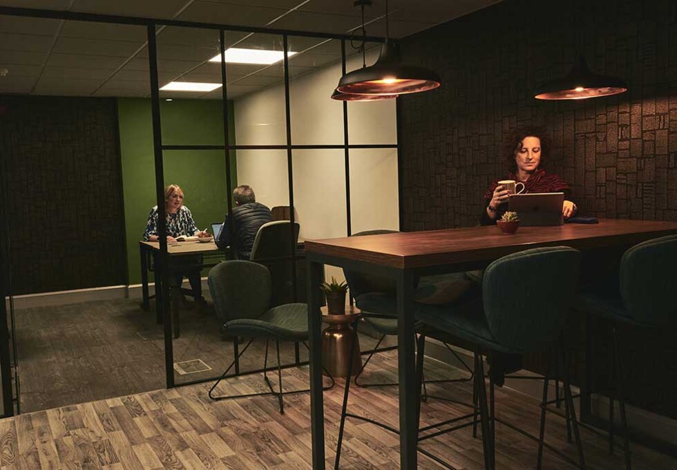 Breakout space for clients - North Bar Street, Point of Difference Workspace Ltd in Banbury