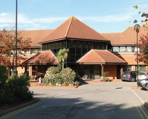 Building outside at Lutyens Close, Absolutely Offices, Basingstoke