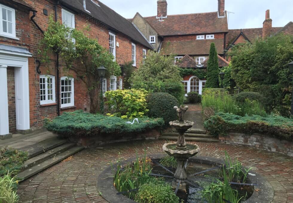 Outdoor area at London End, The Workstation Holdings Ltd in Beaconsfield