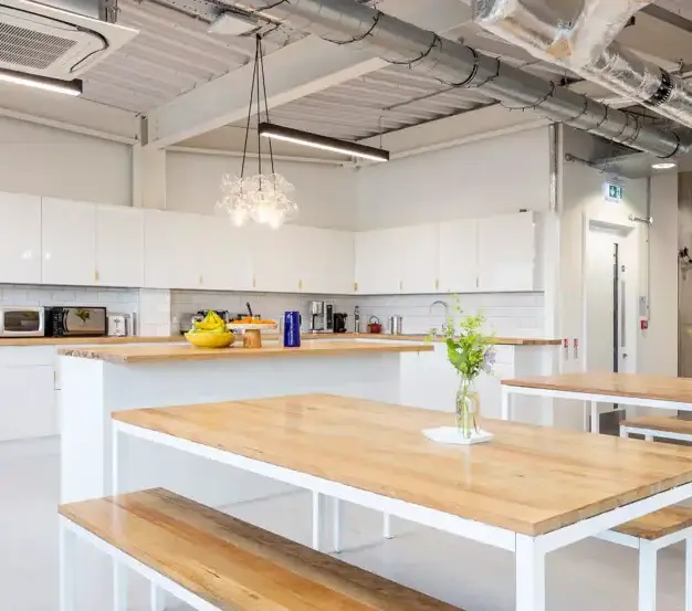 A breakout area in Doncastle Road, Workspace Group Plc, Bracknell
