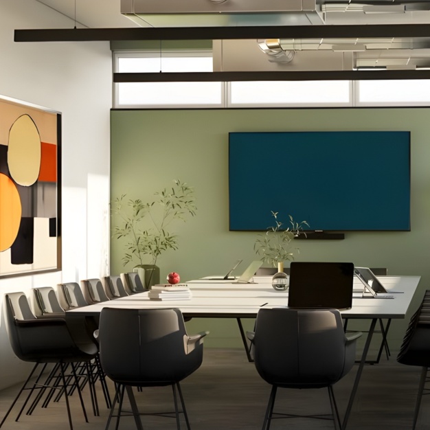 The meeting room at Charles Square, Citibase in Bracknell