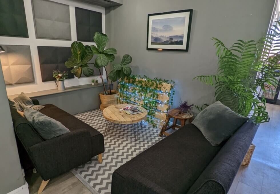 A breakout area in Northgate, Freedom Works Ltd, Chichester