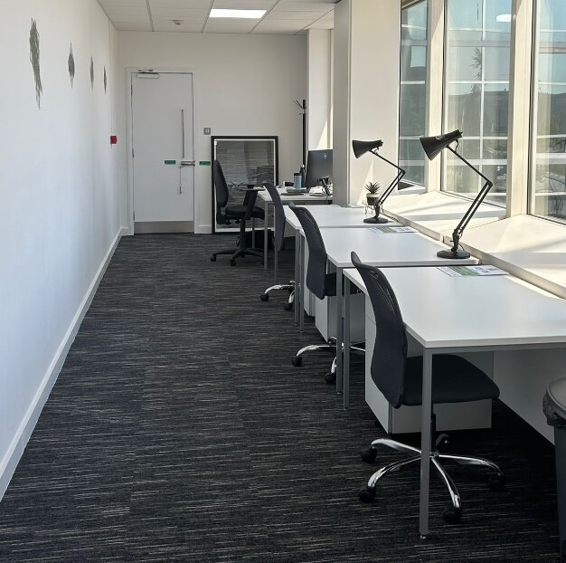 Private workspace, Betts Way, Freedom Works Ltd in Crawley