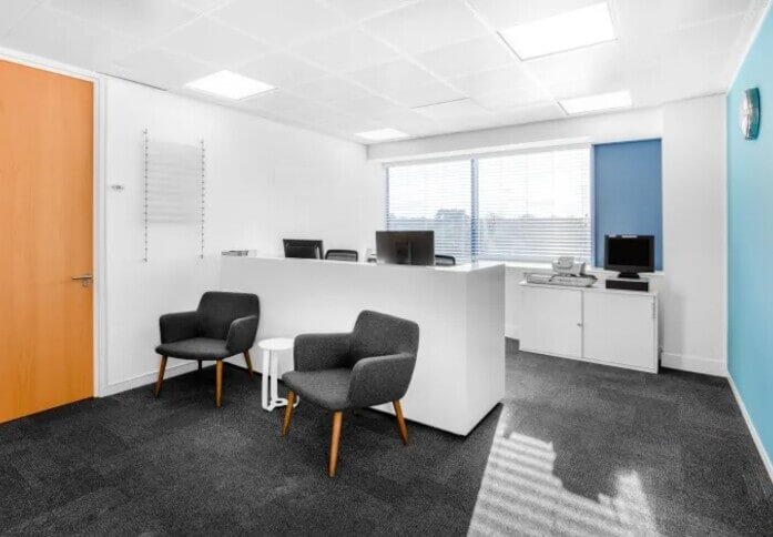 Reception at Station Way, Regus in Crawley