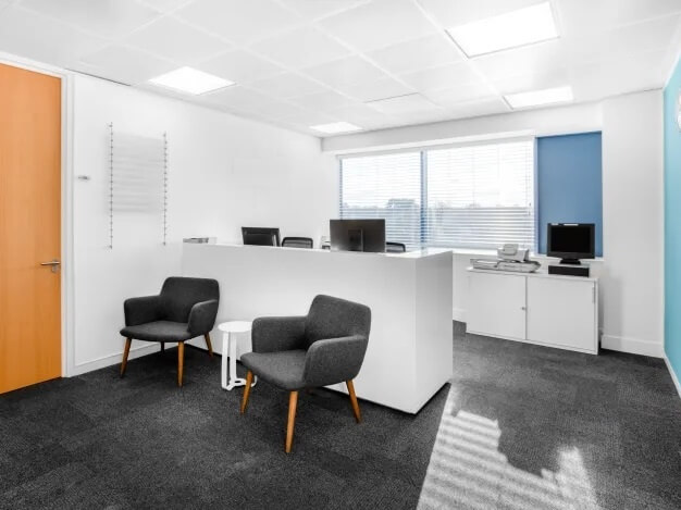 Reception at Station Way, Regus in Crawley