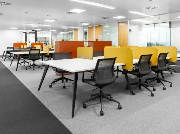 The communal space at Manor Royal, Regus in Crawley