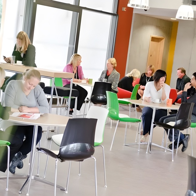 Breakout area at Brunel Way, IMWA CIC in Dartford