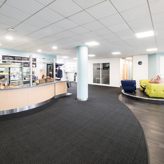 The café at Victory Way, Regus in Dartford