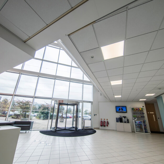 The foyer at Victory Way, Regus in Dartford