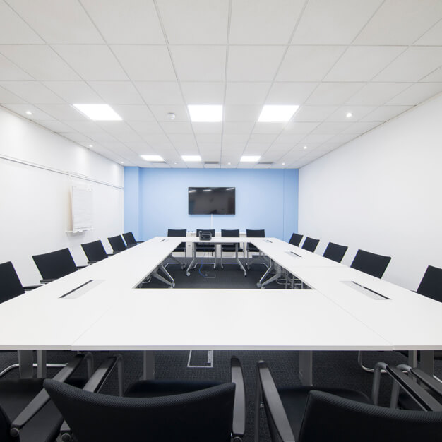 The meeting room at Victory Way, Regus in Dartford