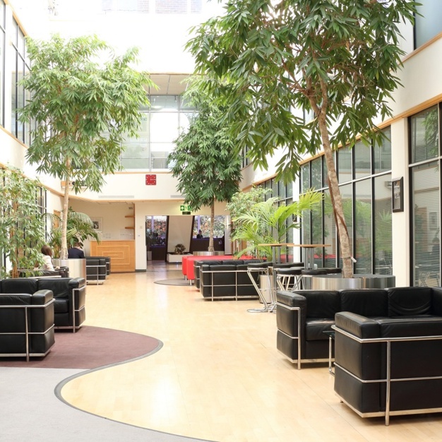 The reception at Curtis Road, Biz-Space in Dorking