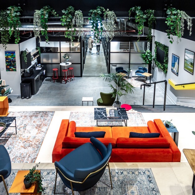 Breakout area at The Beacon, Foundry Top Co LLP in Eastbourne