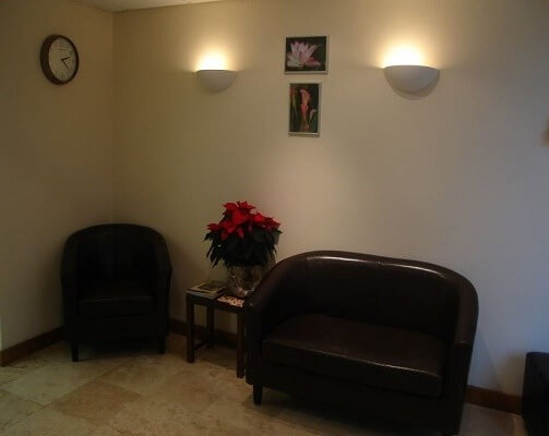 The breakout area at Malthouse Lane, Pembridge Estates Ltd in Egham