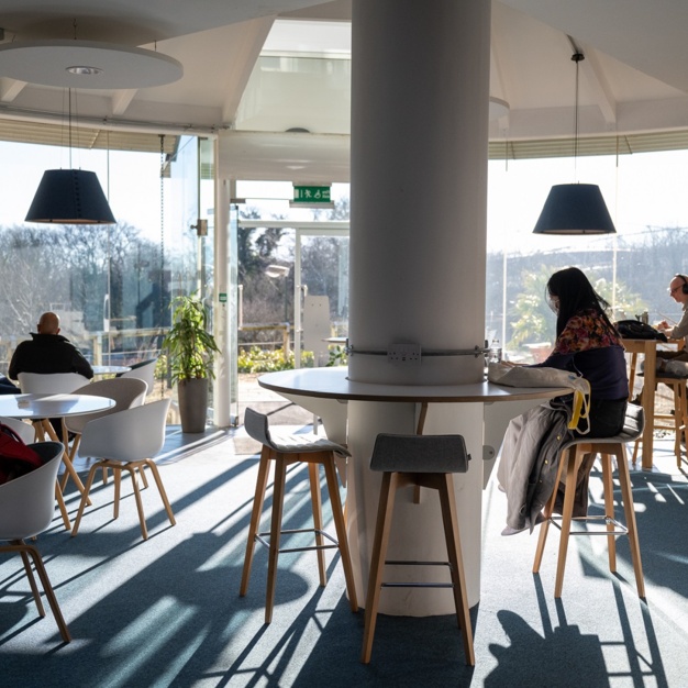 Breakout space for clients - Science Park Square, Sussex Innovation Centre Management Limited in Falmer