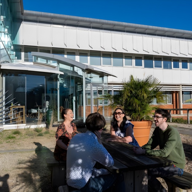 Outside breakout area - Science Park Square, Sussex Innovation Centre Management Limited, Falmer