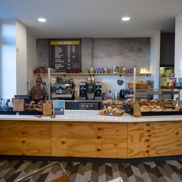 The café at Science Park Square, Sussex Innovation Centre Management Limited in Falmer