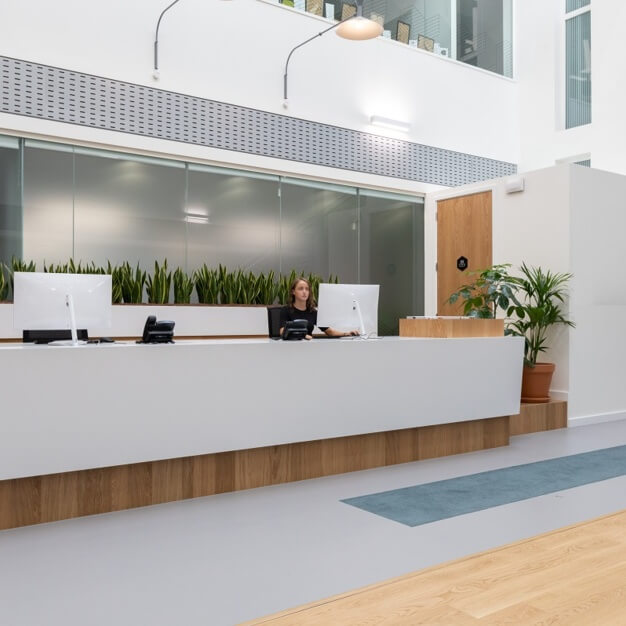 Reception in Parkway, Regus, Fareham