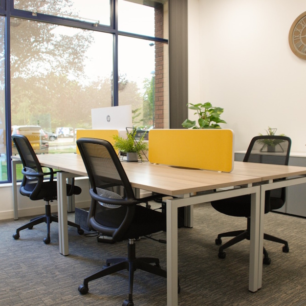 Dedicated workspace, Harvest Crescent, UBC UK Ltd in Fleet