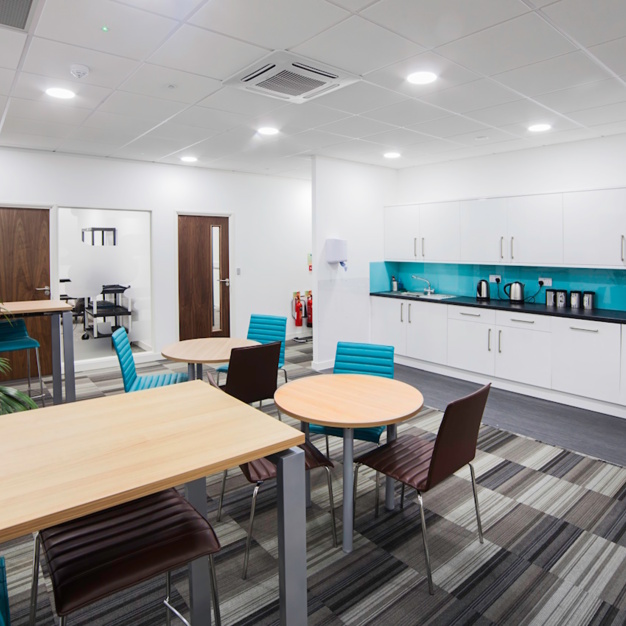 Kitchen at Harvest Crescent, UBC UK Ltd in Fleet