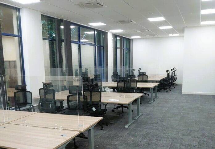 Private workspace in Harvest Crescent, UBC UK Ltd (Fleet)