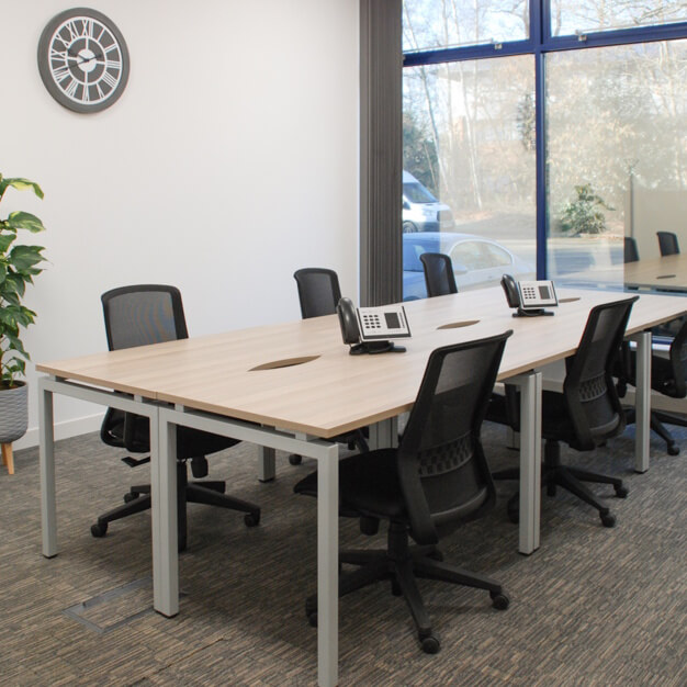 Private workspace on Harvest Crescent, UBC UK Ltd (Fleet)