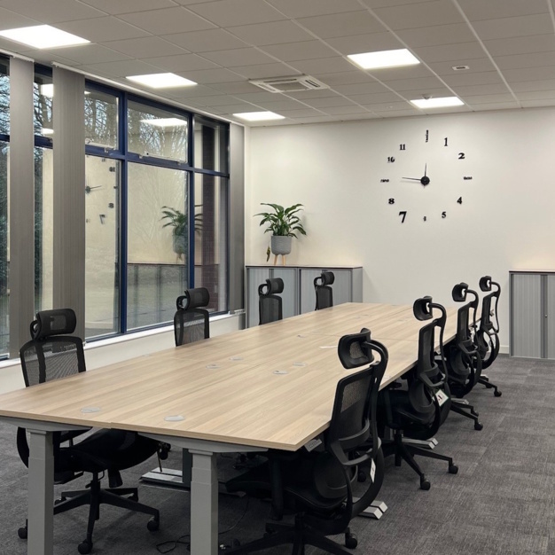 Your private workspace, Harvest Crescent, UBC UK Ltd, Fleet