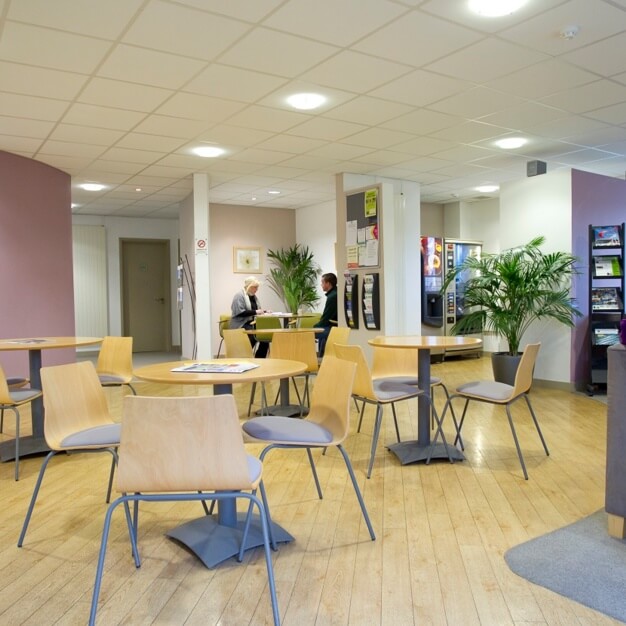 Breakout area at Aerodrome Road, Regus in Gosport