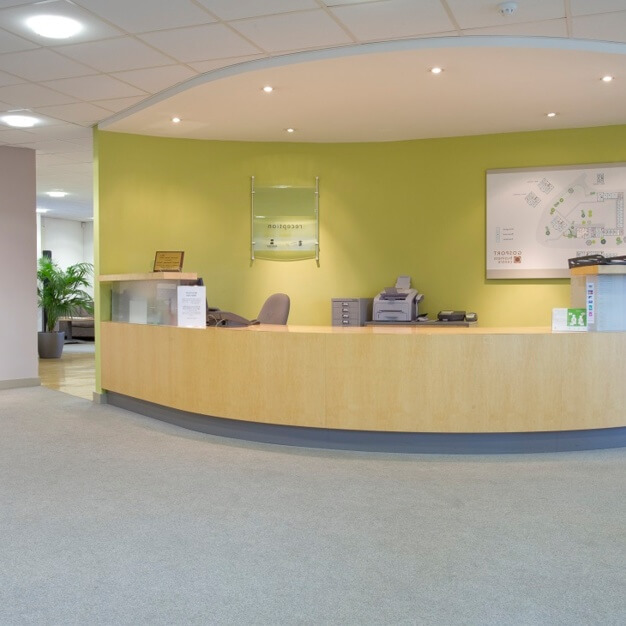 Reception in Aerodrome Road, Regus, Gosport