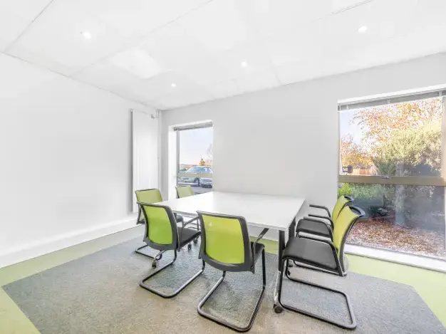 The boardroom at Aerodrome Road, Regus in Gosport