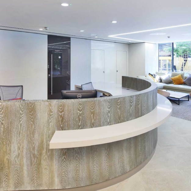 Reception at Onslow Street, Biz Hub in Guildford