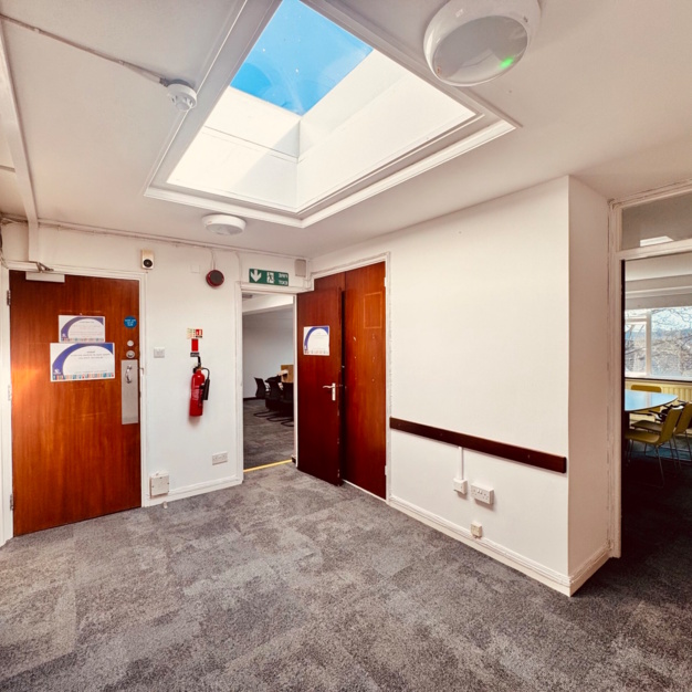 The hallway in North Street, Wimbletech CIC, Guildford