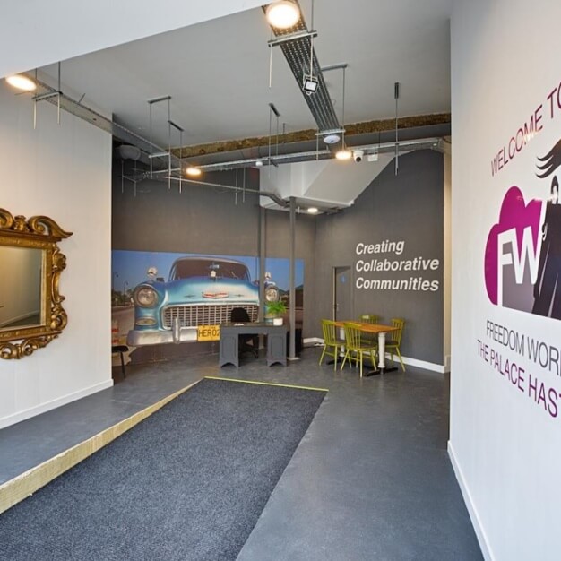 Foyer area in Robertson Street, Freedom Works Ltd, Hastings