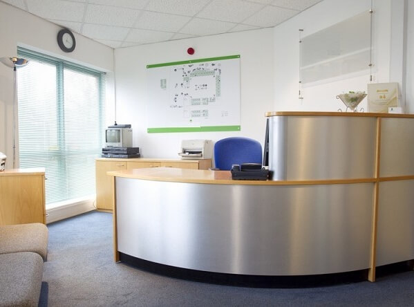 Reception in Harts Farm Way, Regus, Havant