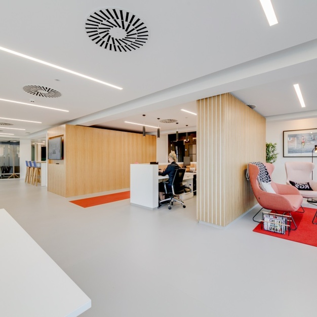 A breakout space at Newton Road, Regus in Henley on Thames