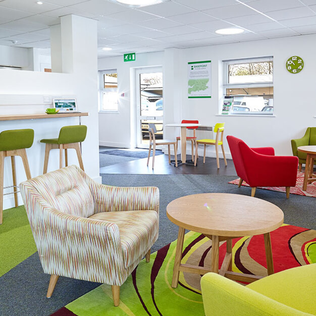Breakout area at Lincoln Road, Regus in High Wycombe