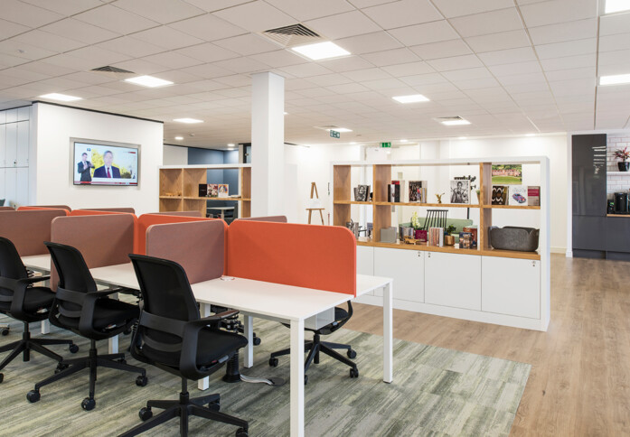 Enjoy the communal space in Ibstone Road, Regus in High Wycombe