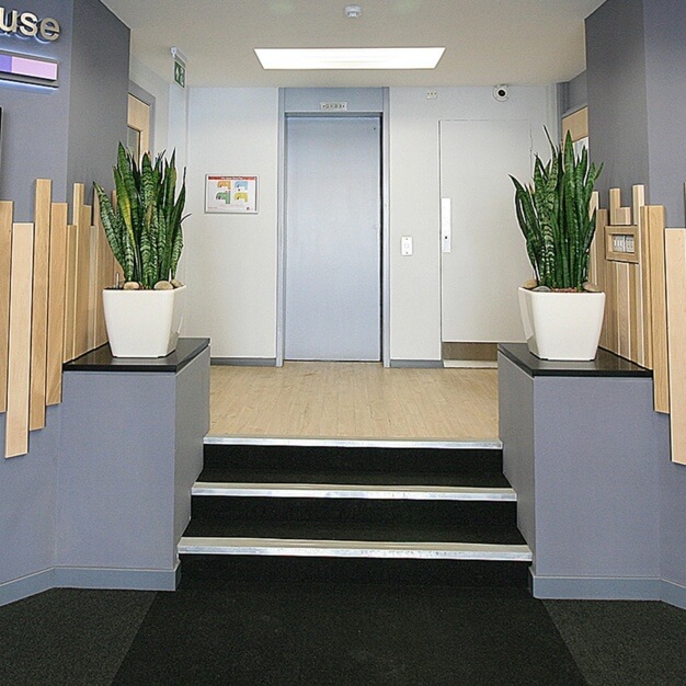 Reception area at Crendon Street, Amalgamated Berkshire Properties Limited in High Wycombe