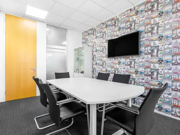 The meeting room at Fredrick Place, Regus in High Wycombe