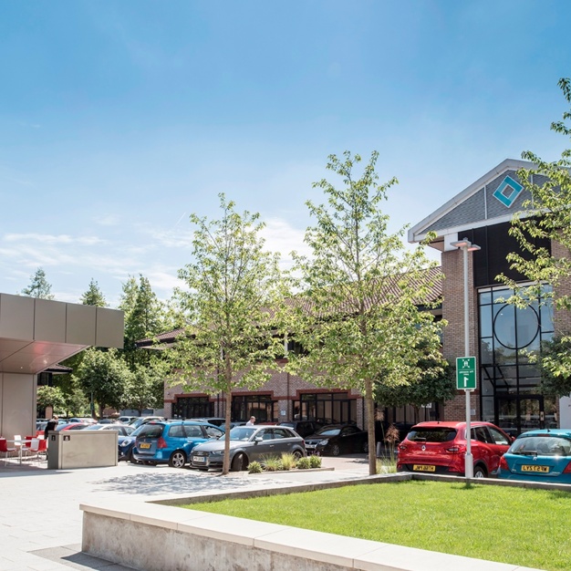 The outdoor area at Fredrick Place, Regus in High Wycombe