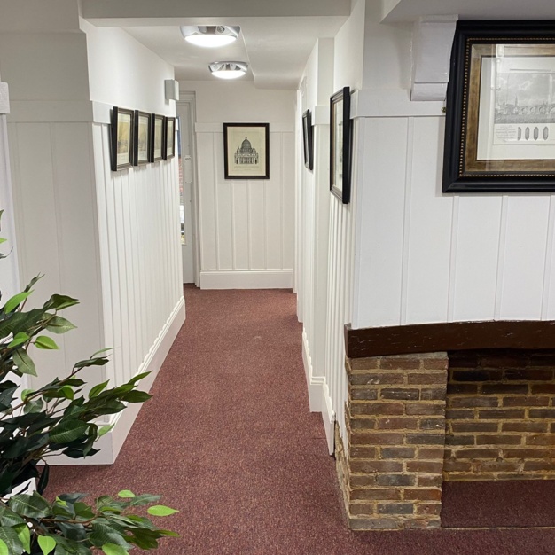 Hallway area at High Street, Surrey & Bucks Business Centres in Leatherhead
