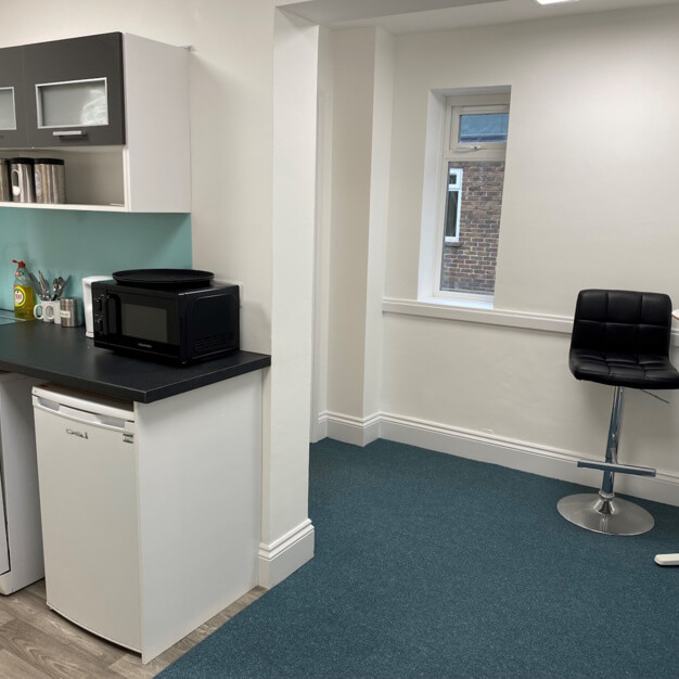 Kitchen area - Kingston Road, Halcyon Offices Ltd (Leatherhead)