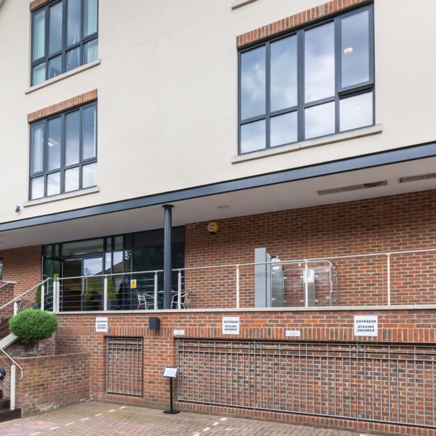 The building at Guildford Road, Maylams Quay in Leatherhead