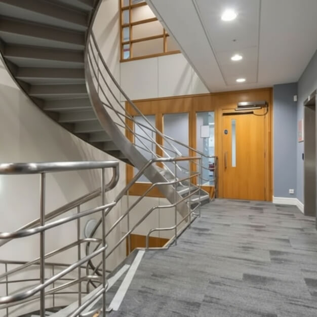 The hallway at Bull Hill, Freedom Works Ltd in Leatherhead