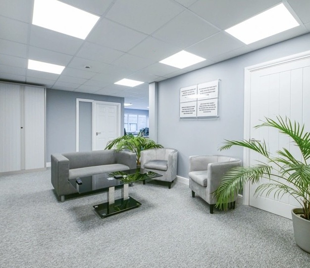 A breakout area in Winchester Road, Amlepartners Limited, Lower Upham