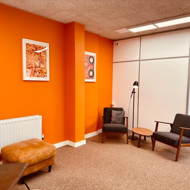 Breakout area at High Street, Wimbletech CIC in Maidenhead