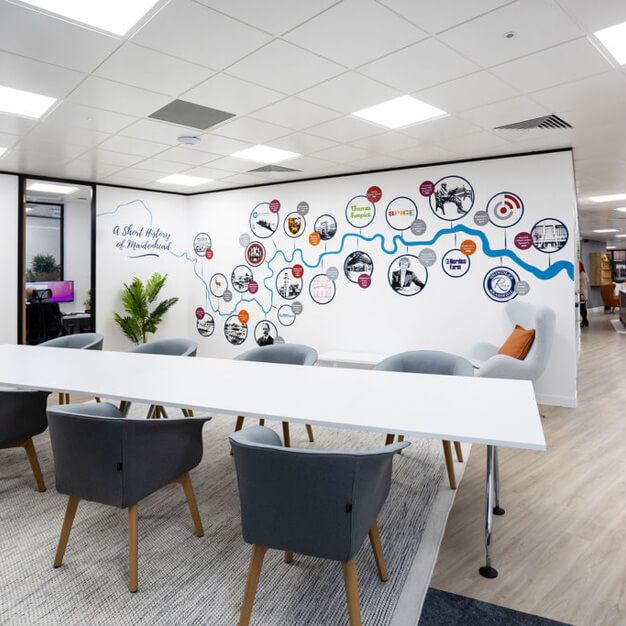 Breakout area for clients - York Road, MyWorkSpot Limited in Maidenhead